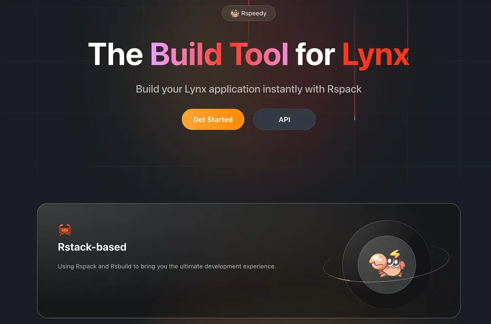 Rspeedy — build tool berbasis Rspack untuk Lynx